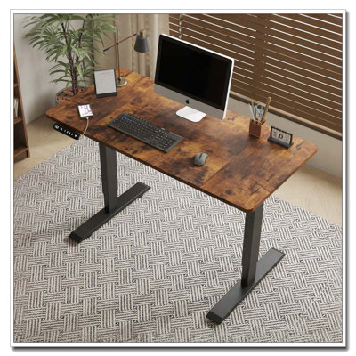 Bureau électrique à hauteur réglable