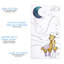JumpOff Jo - Drap-housse pour lit de bébé, drap pour lit de bébé 100% coton super doux et respirant pour matelas de lit de bébé standard et lits pour tout-petits, 28 po x 52 po - Lama et maman