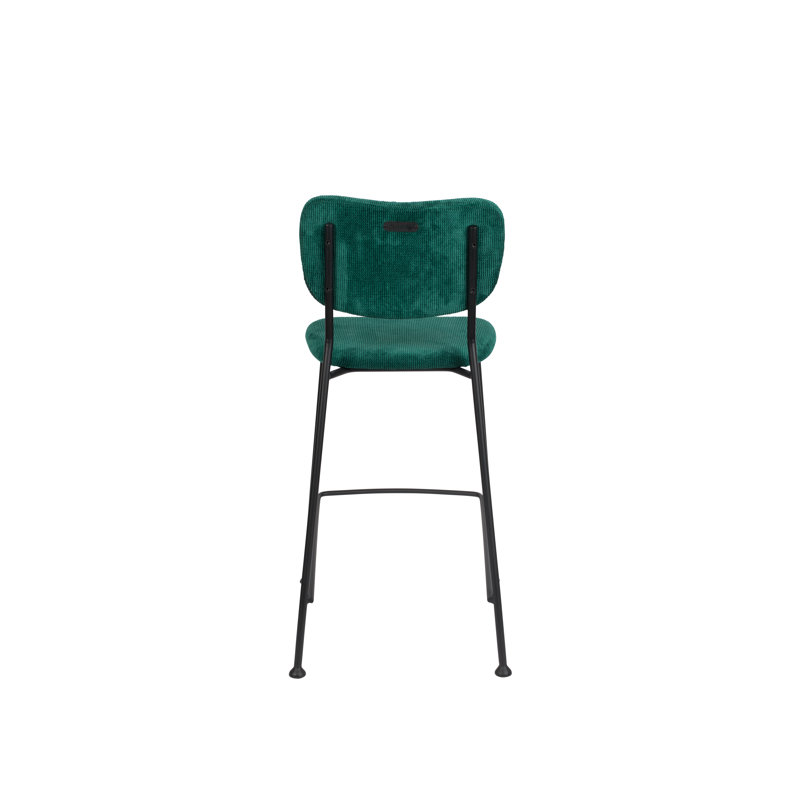 Benson Bar Stool, Gray, Counter Stool (25” Seat Height)