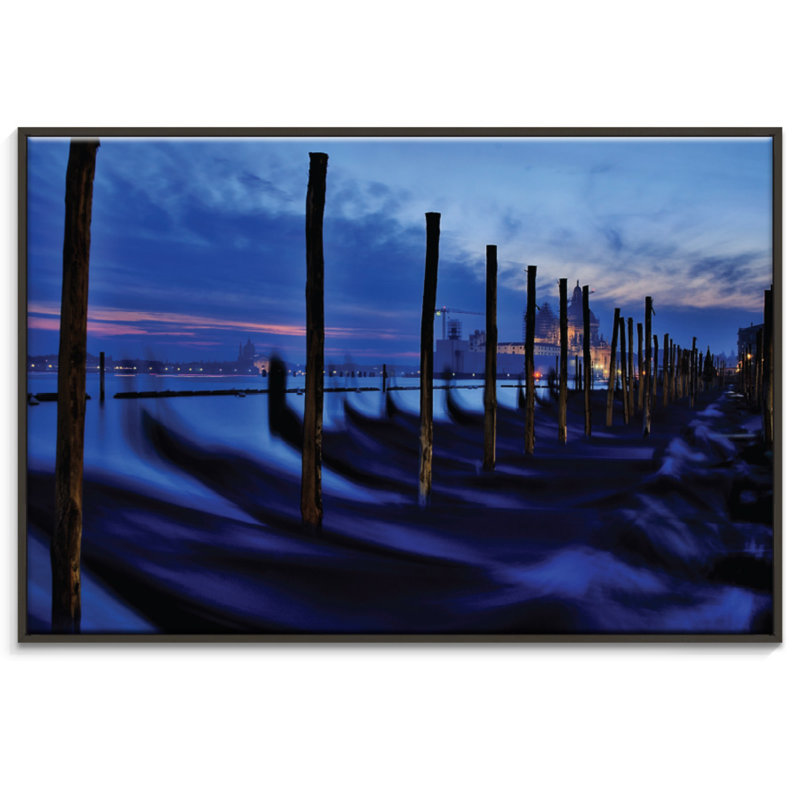 Print on Canvas, Black, 51cm H x 76cm W