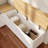 Modular L-Shaped Storage Bench With Hidden Shelf-1093046303