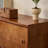 Retro style design sense solid wood TV cabinet