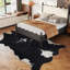 Tapis en similicuir à imprimé animal pour l'intérieur, adapté pour les salons, les chambres à coucher et les bureaux.