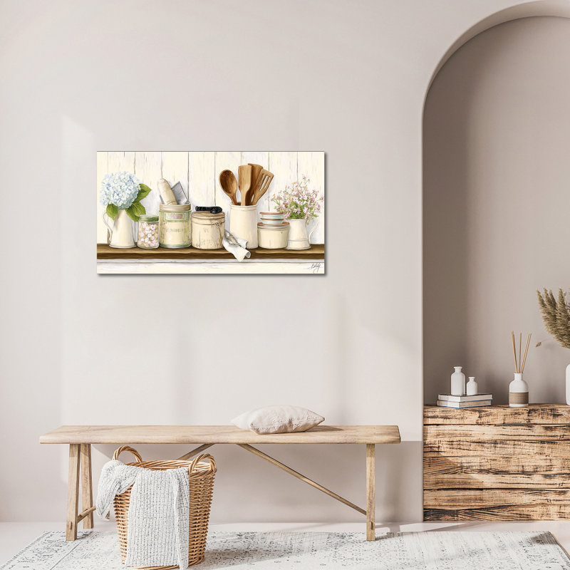 Décoration murale rustique Duppstadt - Farmhouse Kitchen, H 12 po x l 24 po