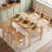 4-Person Rectangular Dining Set-1831774398