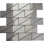 2" x 4" Metal Brick Joint Mosaic Wall Tile