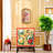Classic Painted Porch Cabinet Accent Cabinet