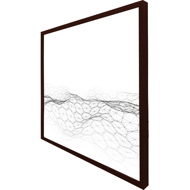 Single Picture Frame Print, Black, 31cm H x 31cm W
