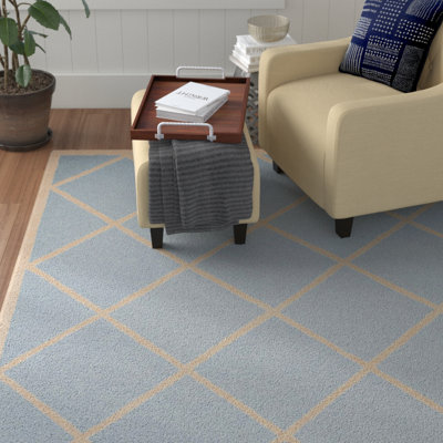 Tapis en laine touffeté à la main Sanyla