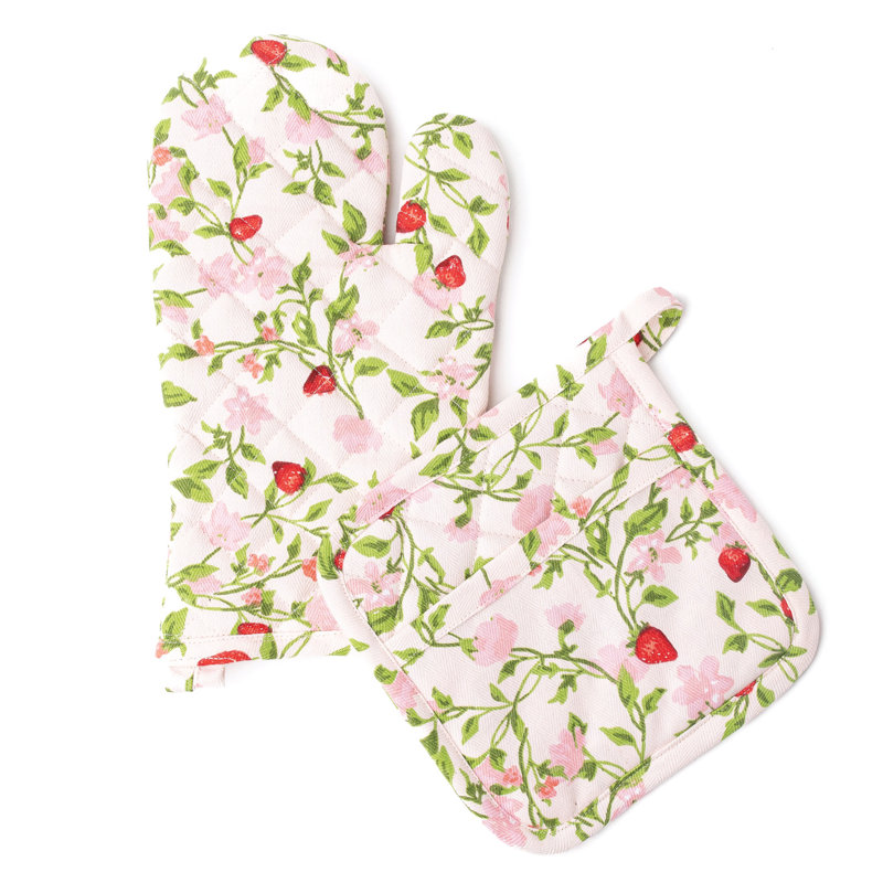 Ensemble de mitaines de four Botanical Berry