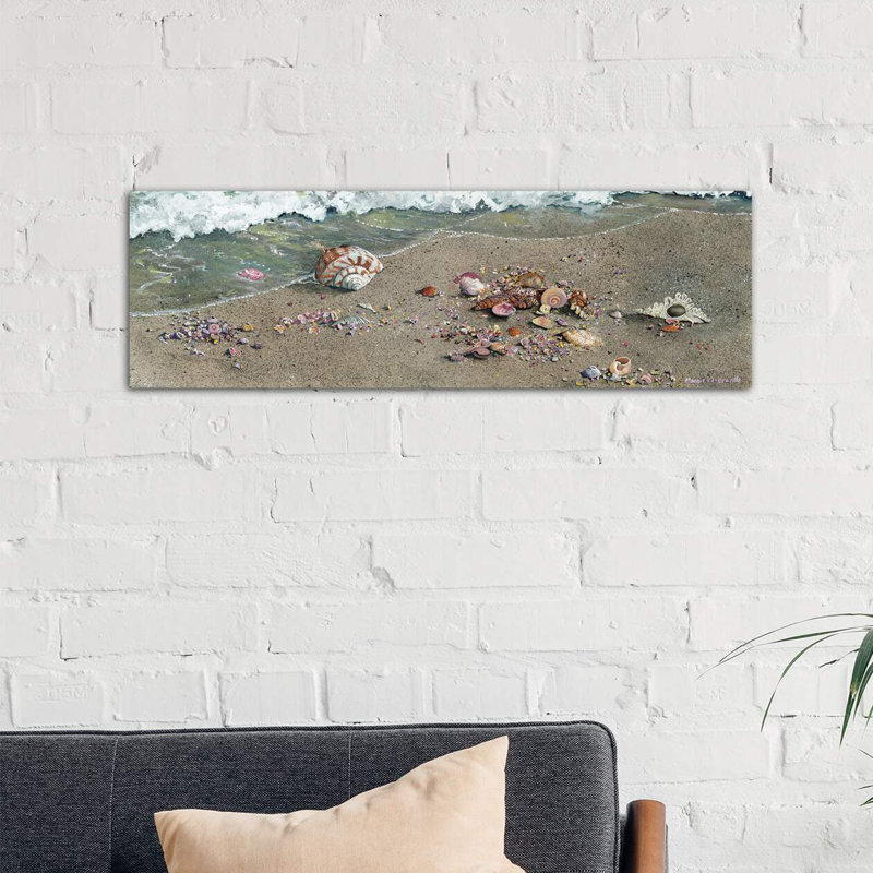 Detritus by Maggie Vandewalle - Wrapped Canvas Panoramic Painting, 30.48 cm H x 91.44 cm W x 3.175 cm D