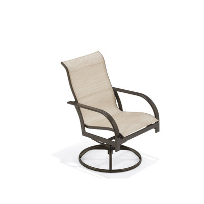Key West Sling Premium All-Weather Wicker Outdoor Dining Armchair