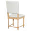 Chaises de salle à manger rembourrées avec dossier rembourré 2 pièces TopMAX