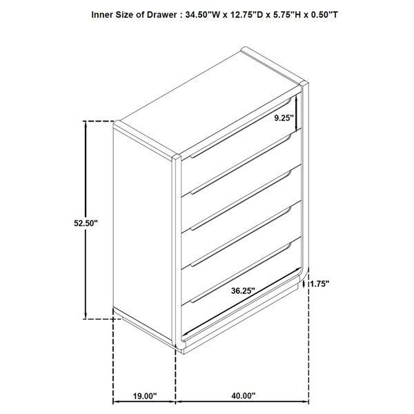 Dimensions du produit