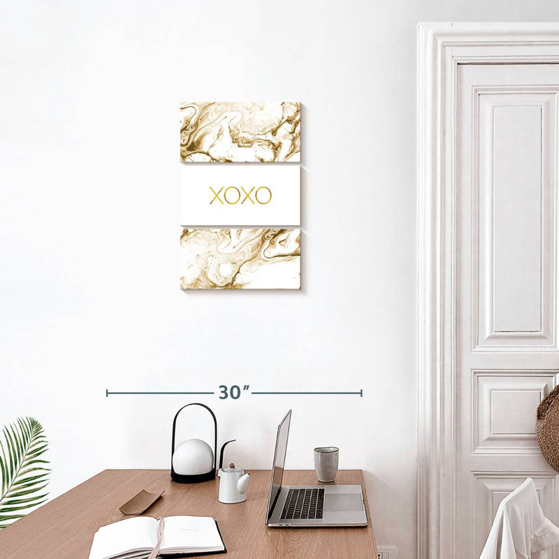 Tergel XOXO Typography, 32" H x 20" W