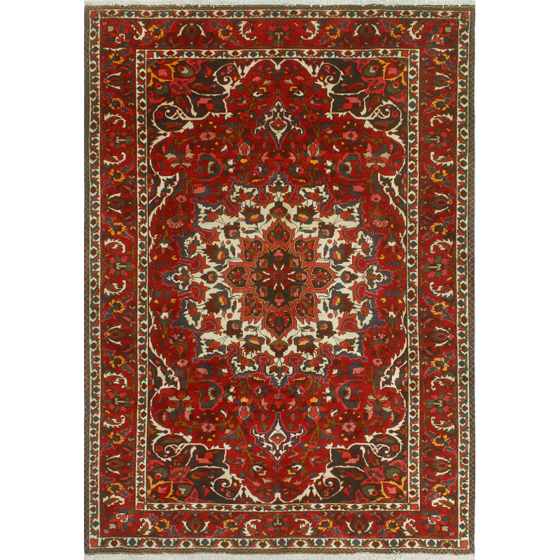 Gwender One-of-a-Kind 5'7" X 9'7" 1980s Wool Area Rug