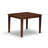 5 Piece Dining Table Set Includes a Rectangle Wooden Table with Butterfly Leaf and 2 Faux Leather Dining Chairs with 2 Benches, Mahogany-1909669205-1959284809