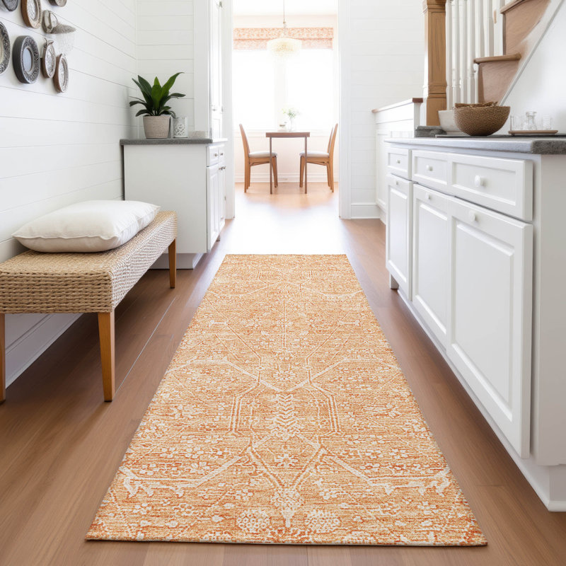 Premium Machine Washable Barry AMF1224 Panel Rug, Runner 2'3" x 7'6"