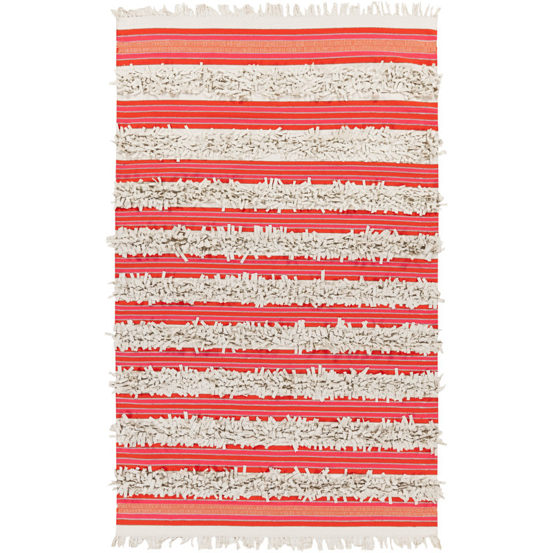 Queens Boulevard Rectangle Striped Rug, Rectangle 4' x 6'