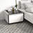 Smart Side Table With Built-In Refrigerator, Power Socket, Outlet Protection - Modern Luxury Coffee For Bedroom And Living Room Fridge, Wireless Charging, Temperature Control, Front Welcome Led Study-1453776117