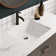 DeerValley Ursa 20" X 15.6" Rectangular Vitreous China Undermount Bathroom Sink with Overflow