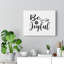 Be Joyful - Wrapped Canvas Print-1307294360