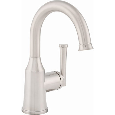 Single-Hole Bathroom Faucet with Drain Assembly