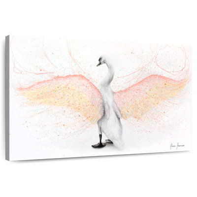 Joli cygne blanc