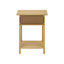 Table d'appoint à 2 niveaux avec panneau en stratifié naturel Chic And Space - Saving Space