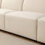 Canapé modulaire 2 pièces Duvall - Tissu performance-100389669