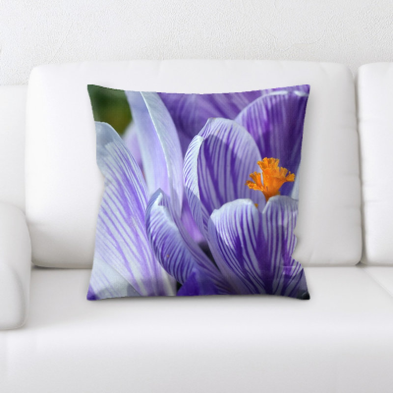 Microsuede Throw Pillow