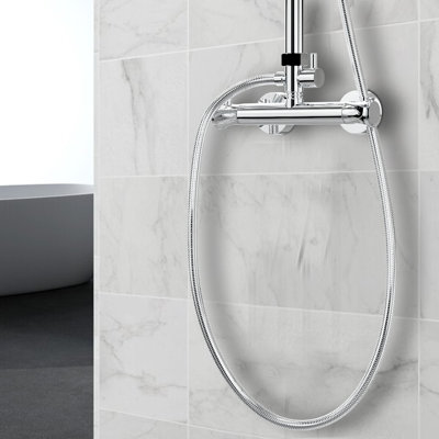 Leger Thermostatic Shower with Adjustable Shower Head