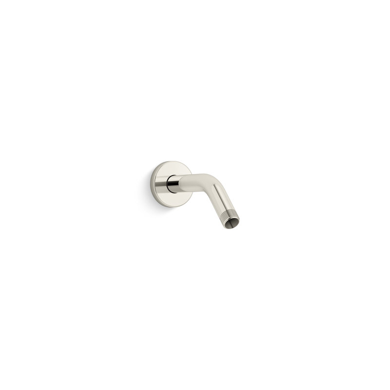 Statement Shower Arm And Flange, Vibrant Polished Nickel