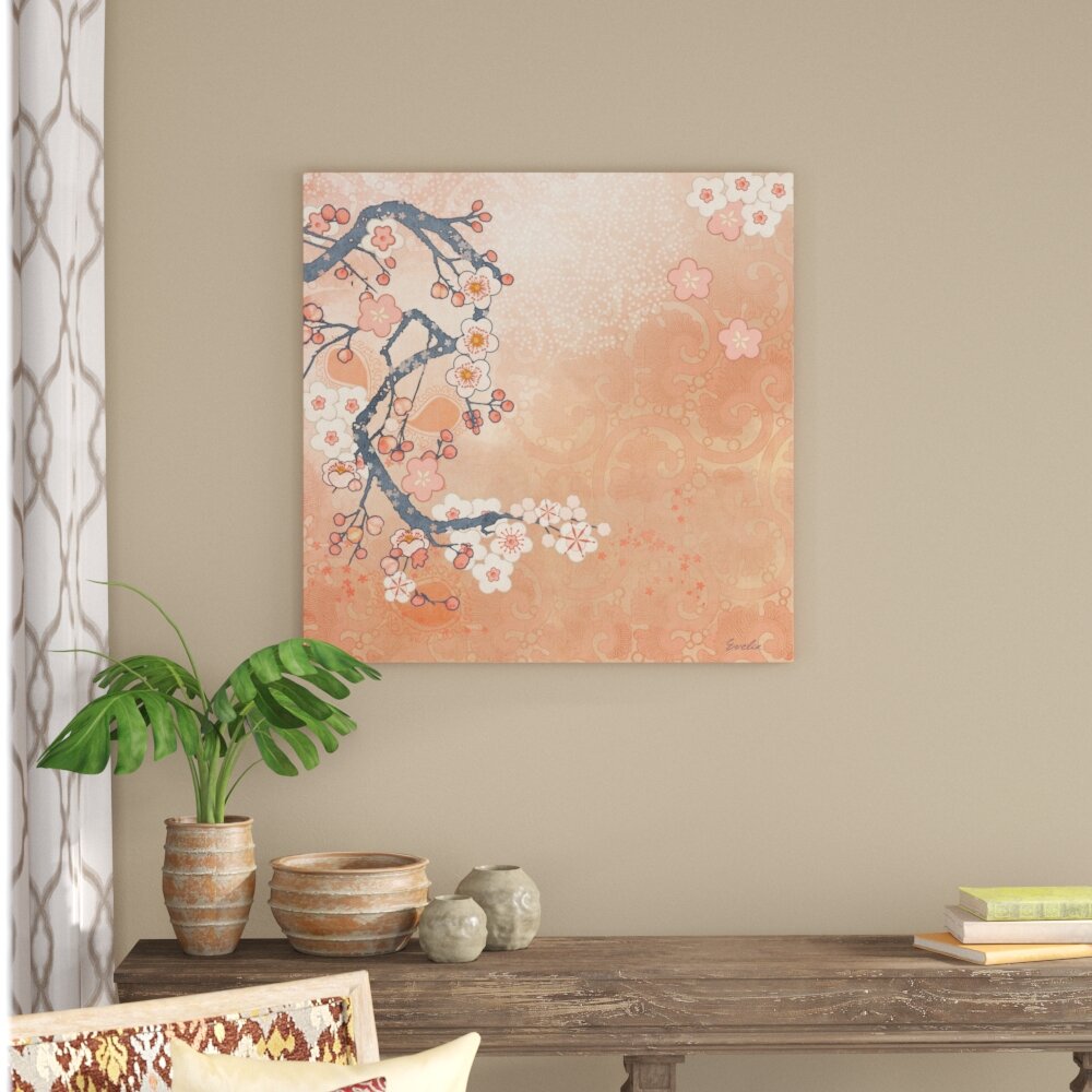 Leinwandbild Tokyo Cherry I von Evelia Designs