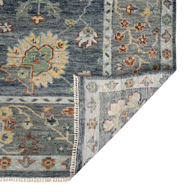 Jaigarh Wool Geometric Area Rug, Rectangle 9' x 12'