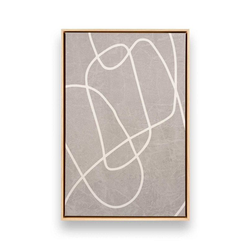 Silent Journey v2 Print, American Maple Floater Framed Canvas, 30.75" H x 20.75" W x 1.75" D