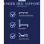 Matelas simple TG avec technologie de changement de phase, support et ressorts ensachés individuellement, paquet de 20 pouces de hauteur, refroidissement blanc noir, mousse à mémoire de forme, milieu merveilleux, 39 pouces de largeur-552183273