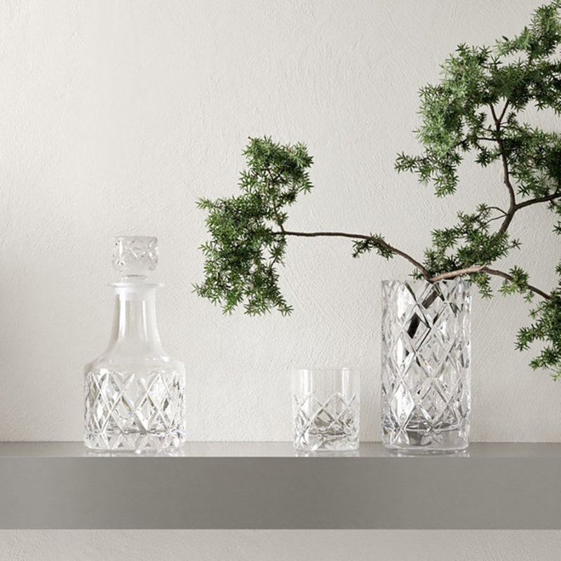 Sofiero Handmade Crystal Table Vase