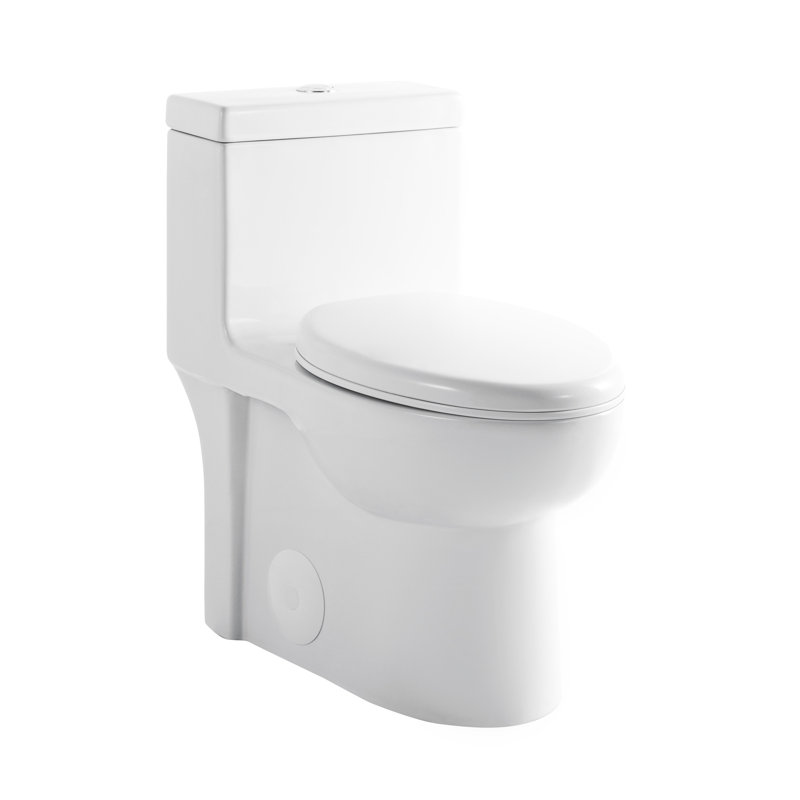 Toilette brillant blanc 003, 1,28, économiseur d'eau, confortable, 003, siège captivant