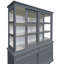 Stiles Solid Wood 188 cm W Display Cabinet-89842944