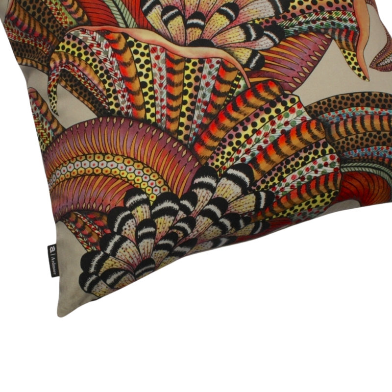 Hornbill Garden - Cotton - Stone