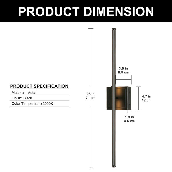 Dimensions du produit