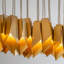 Lustre géométrique pliable en laiton avec accents en verre Montefonce-85359660-85359661