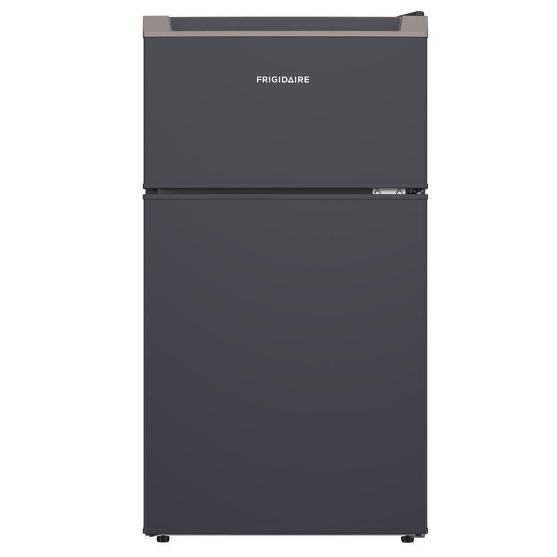 Frigidaire 3,1 pieds cubes Pi. Réfrigérateur rétro compact, mini réfrigérateur 2 portes avec ouvre-bouteille latéral intégré