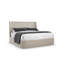 Da Vita Solid Wood Wingback Bed-67197677