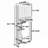Over-The-Toilet Storage Cabinet with Adjustable Shelf