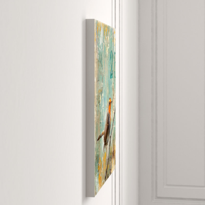 Aves 25 Print by Zoey Riley, 30" H x 24" W, Knife Gel