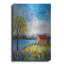 «Lake Flowers» par Sharon Mark, art mural en métal-1532916409
