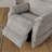 Plush Fabric Power Lift Chair In Lucie Dove