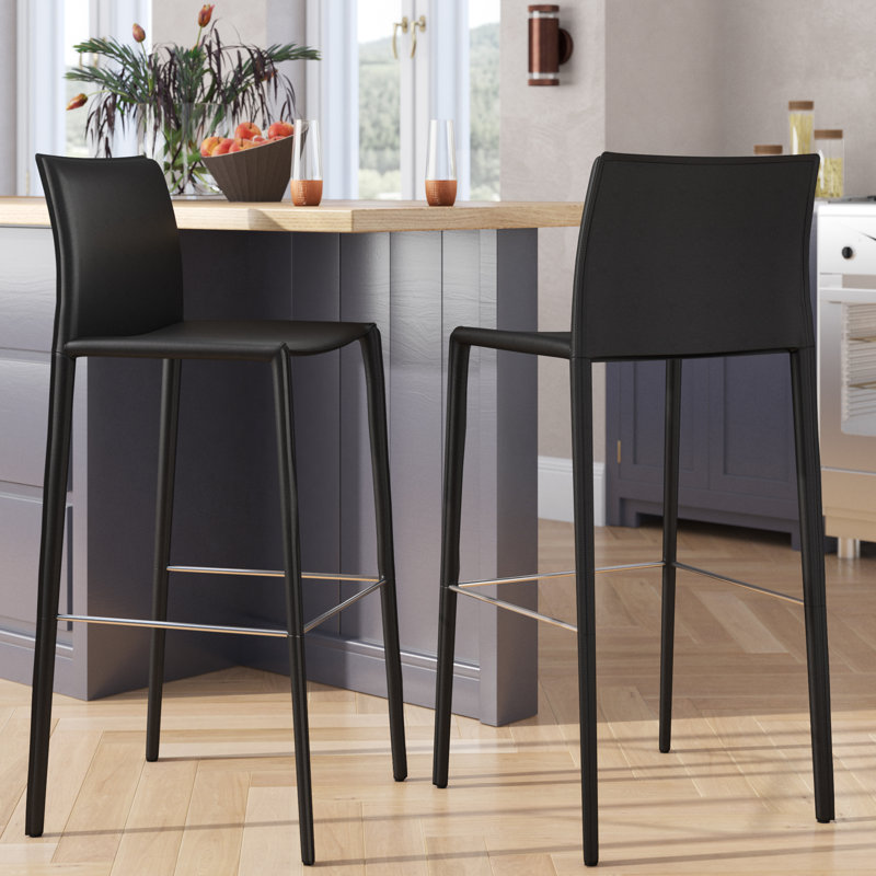 Tabouret de comptoir et de bar Zak, Caramel, Tabouret de comptoir (assise de 26 po de hauteur)